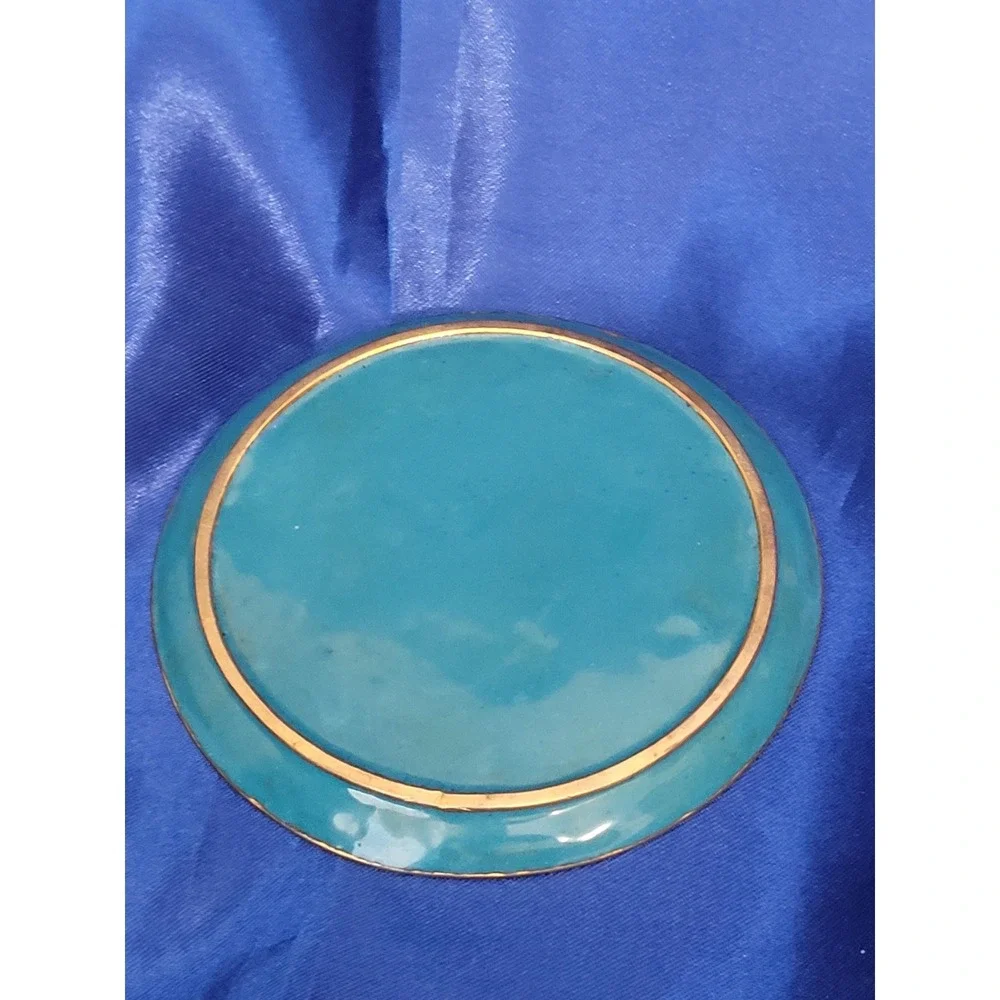Miniature Cloisonne Tea Set